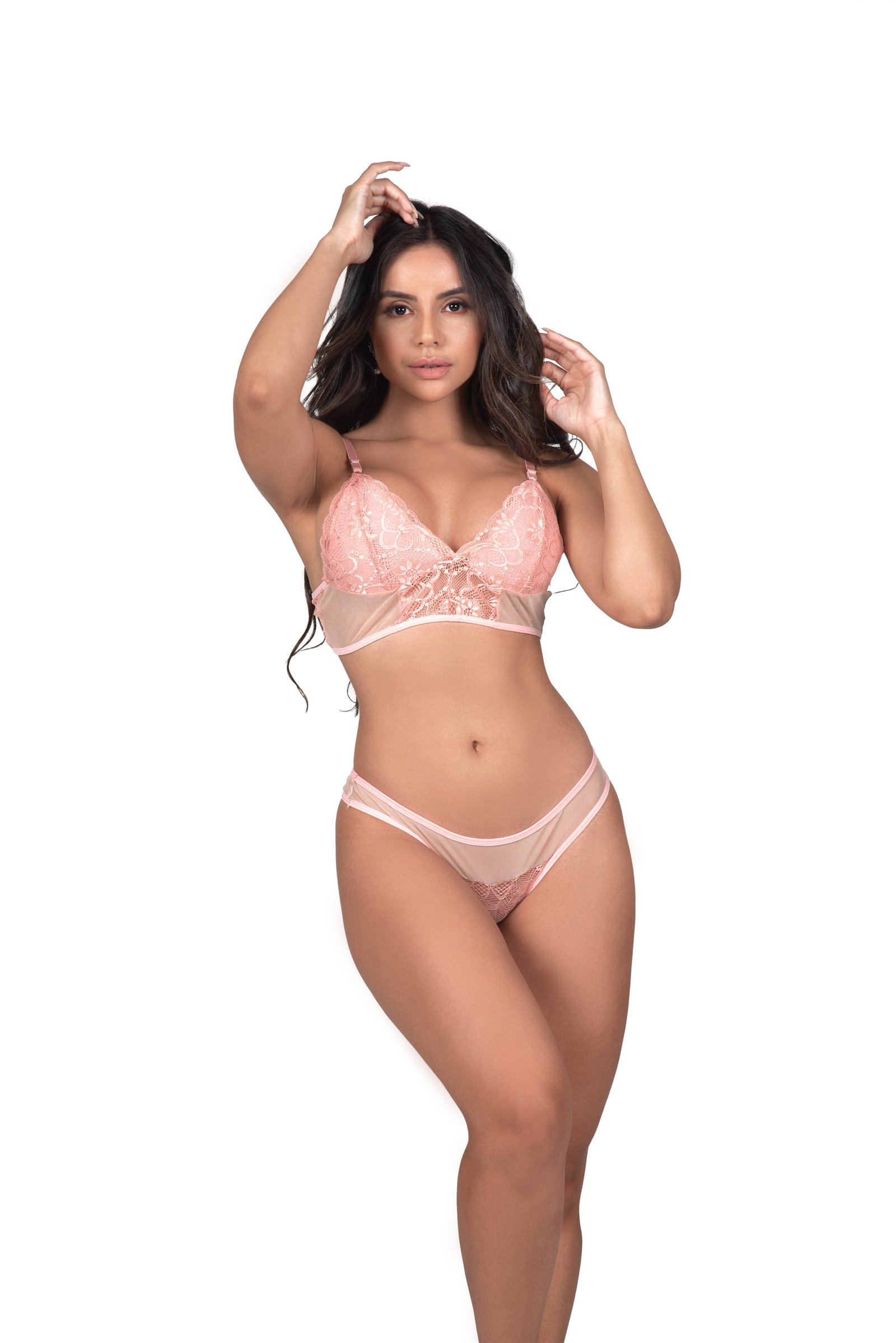 Lingerie sem bojo com renda e tule – Doce Malícia - Imagem 11