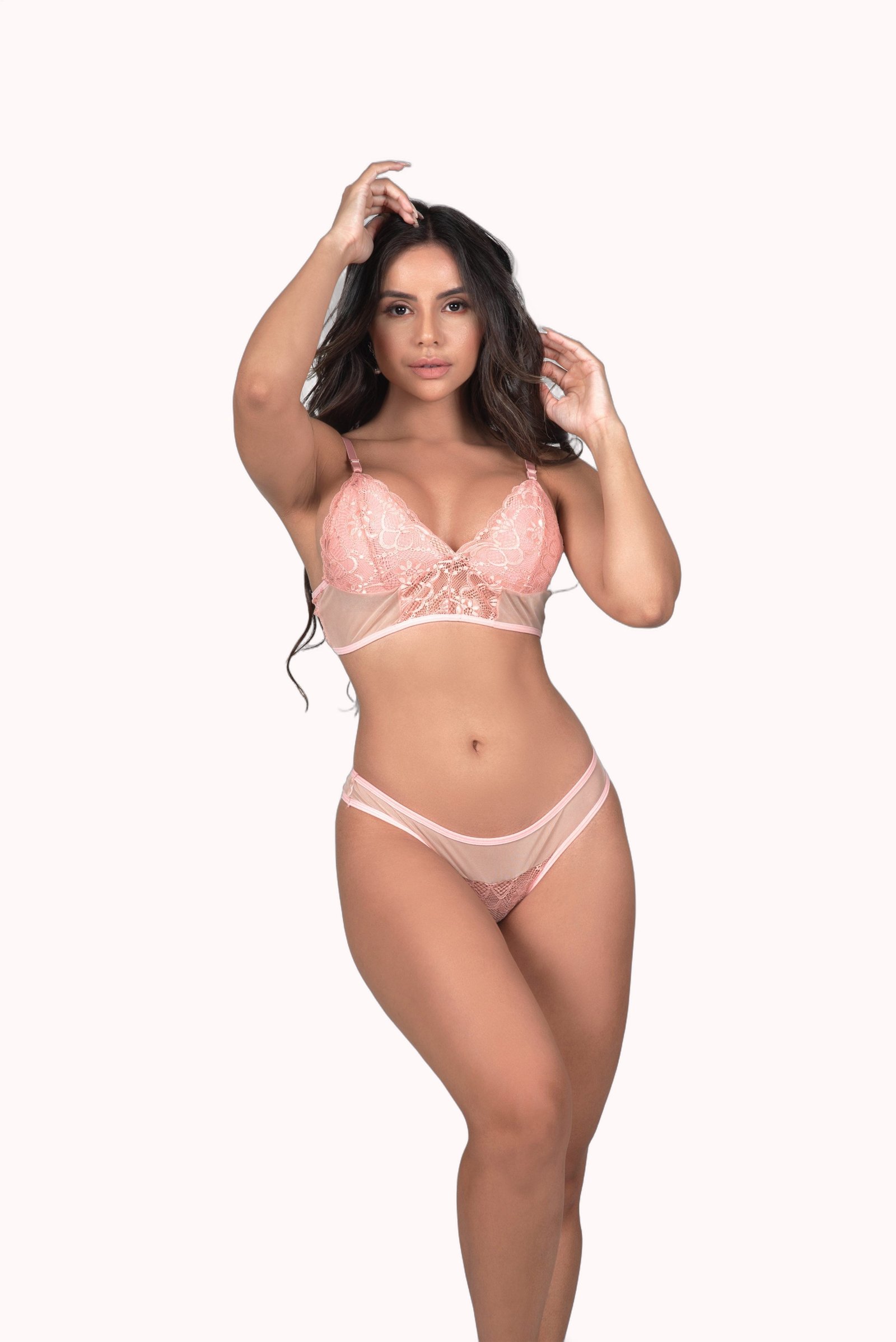 Lingerie sem bojo com renda e tule – Doce Malícia - Imagem 5