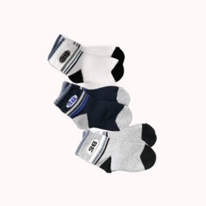 Kit com 3 meias masculina kids – Doce Malícia
