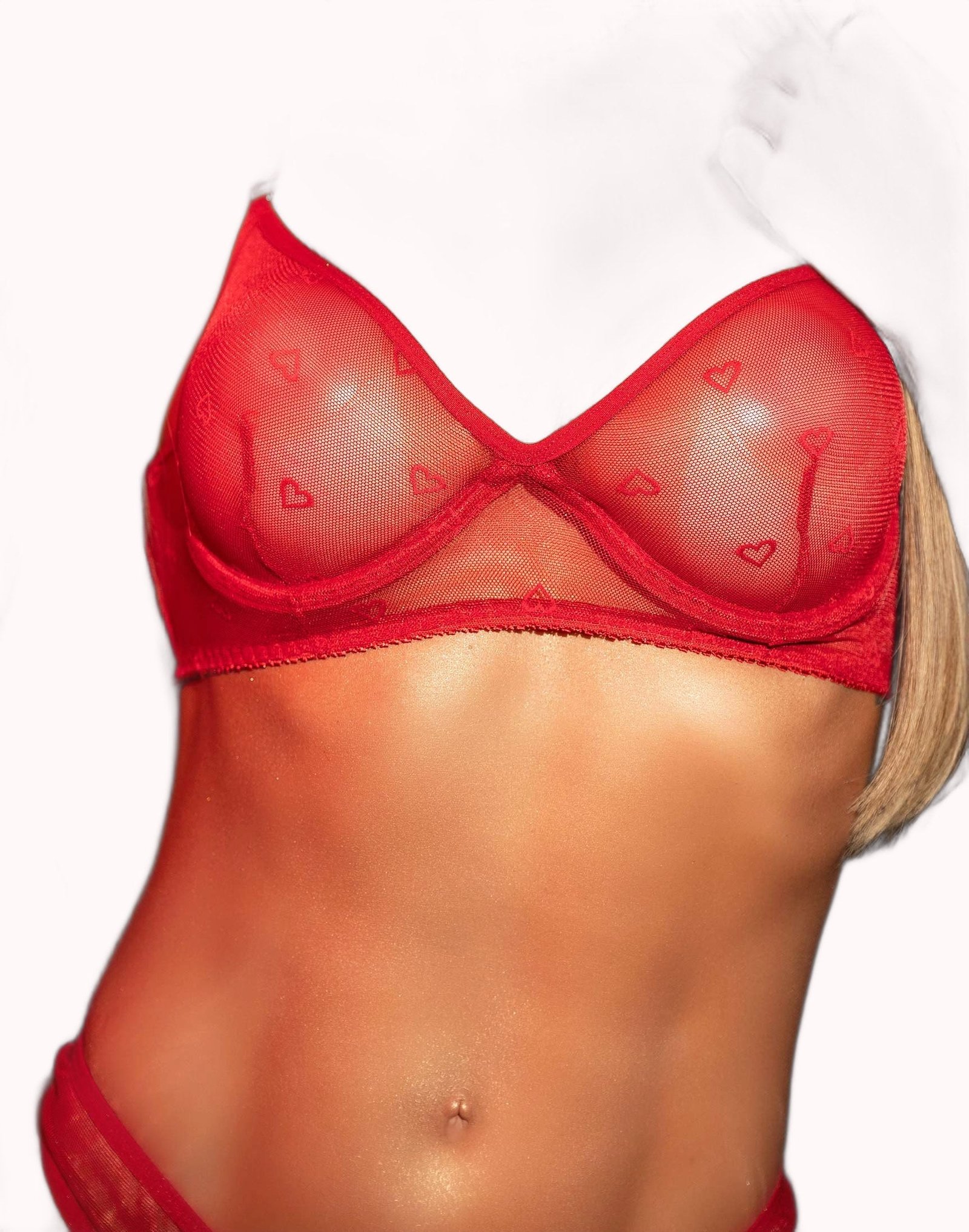 Lingerie Sexy em Tule Coração – Doce Malícia - Imagem 6