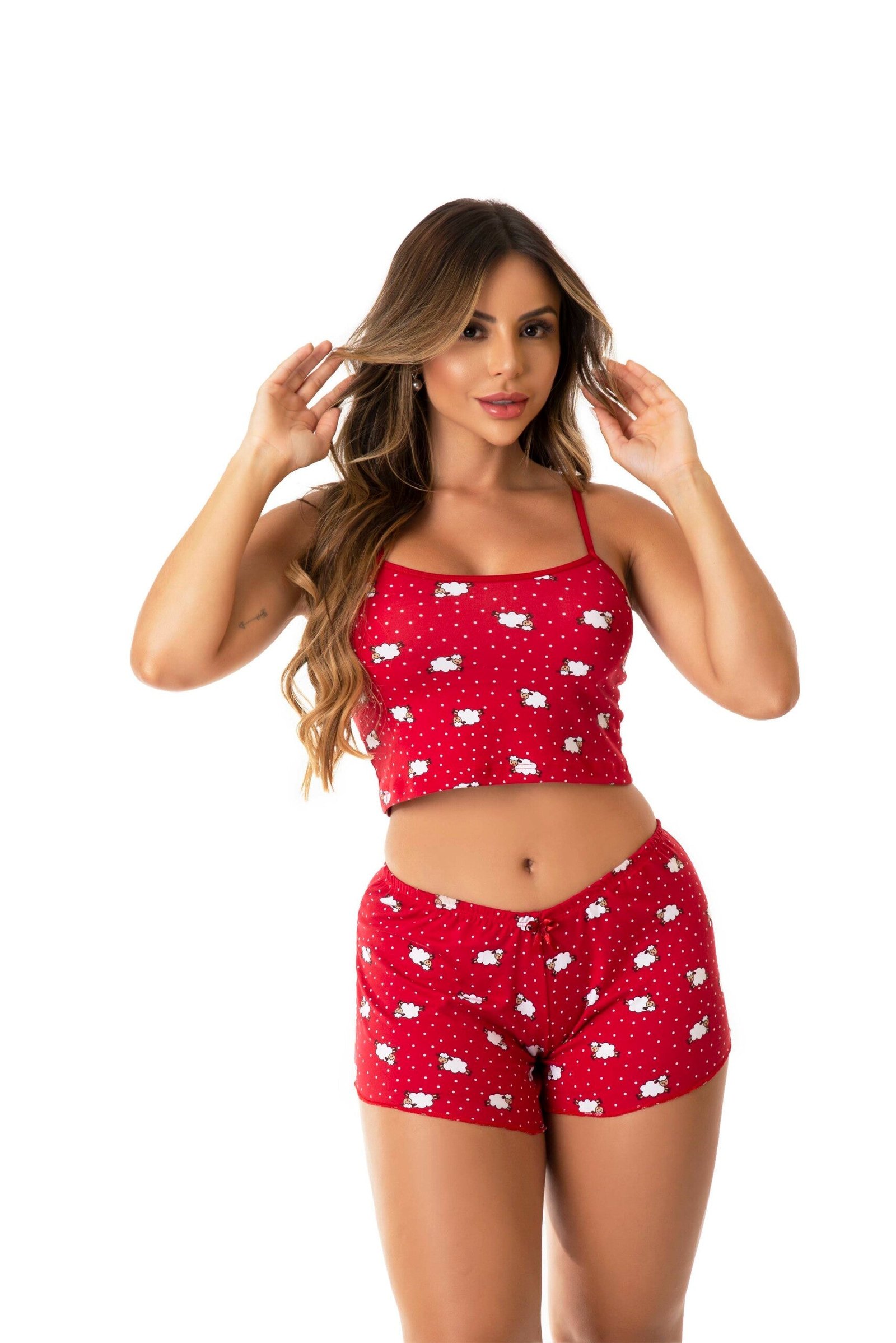 Baby Doll em Suede Estampado – Doce Malícia - Imagem 17