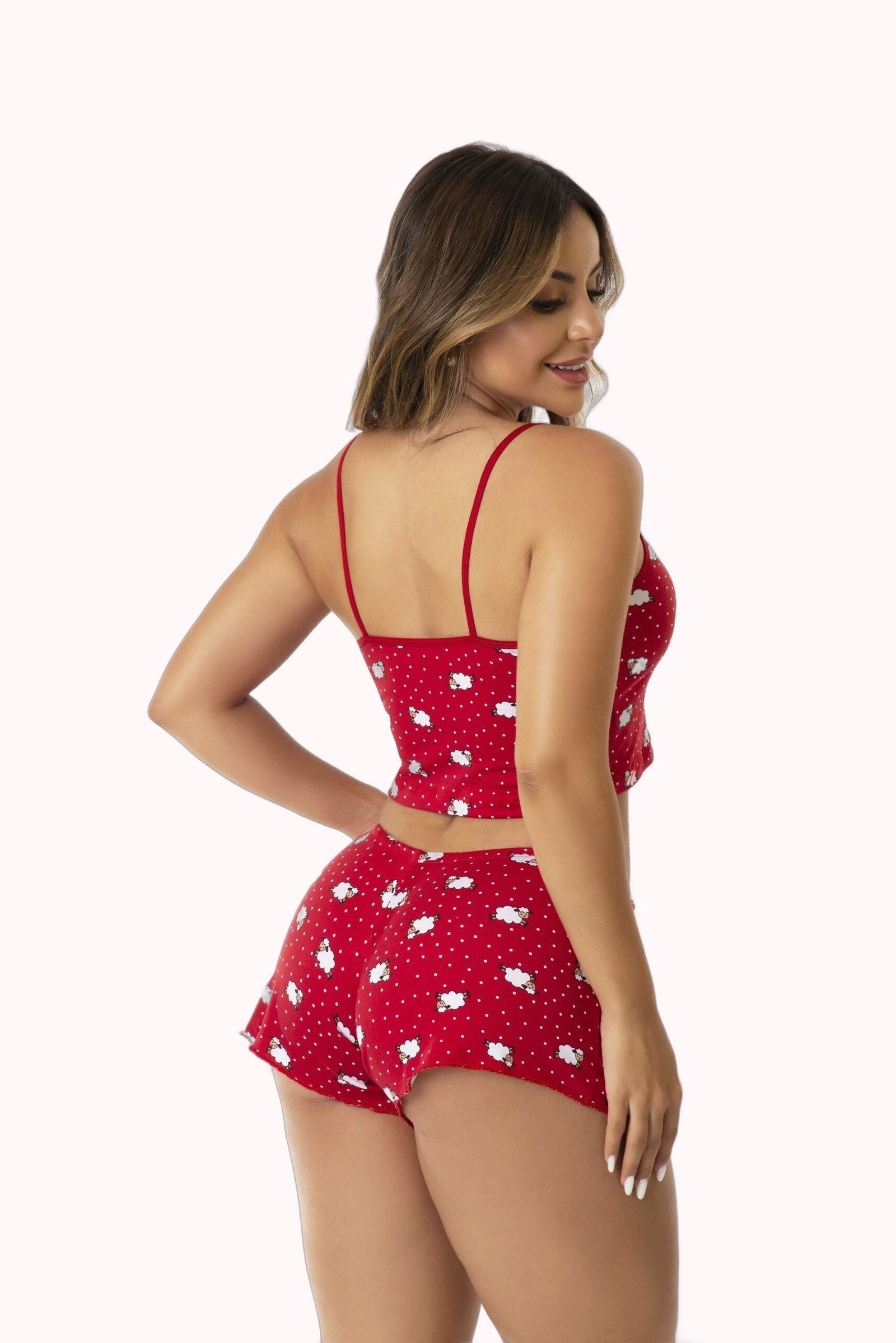 Baby Doll em Suede Estampado – Doce Malícia - Imagem 3