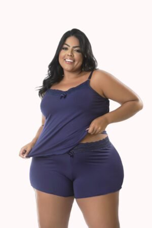 Baby Doll Plus Size com Renda – Doce Malícia