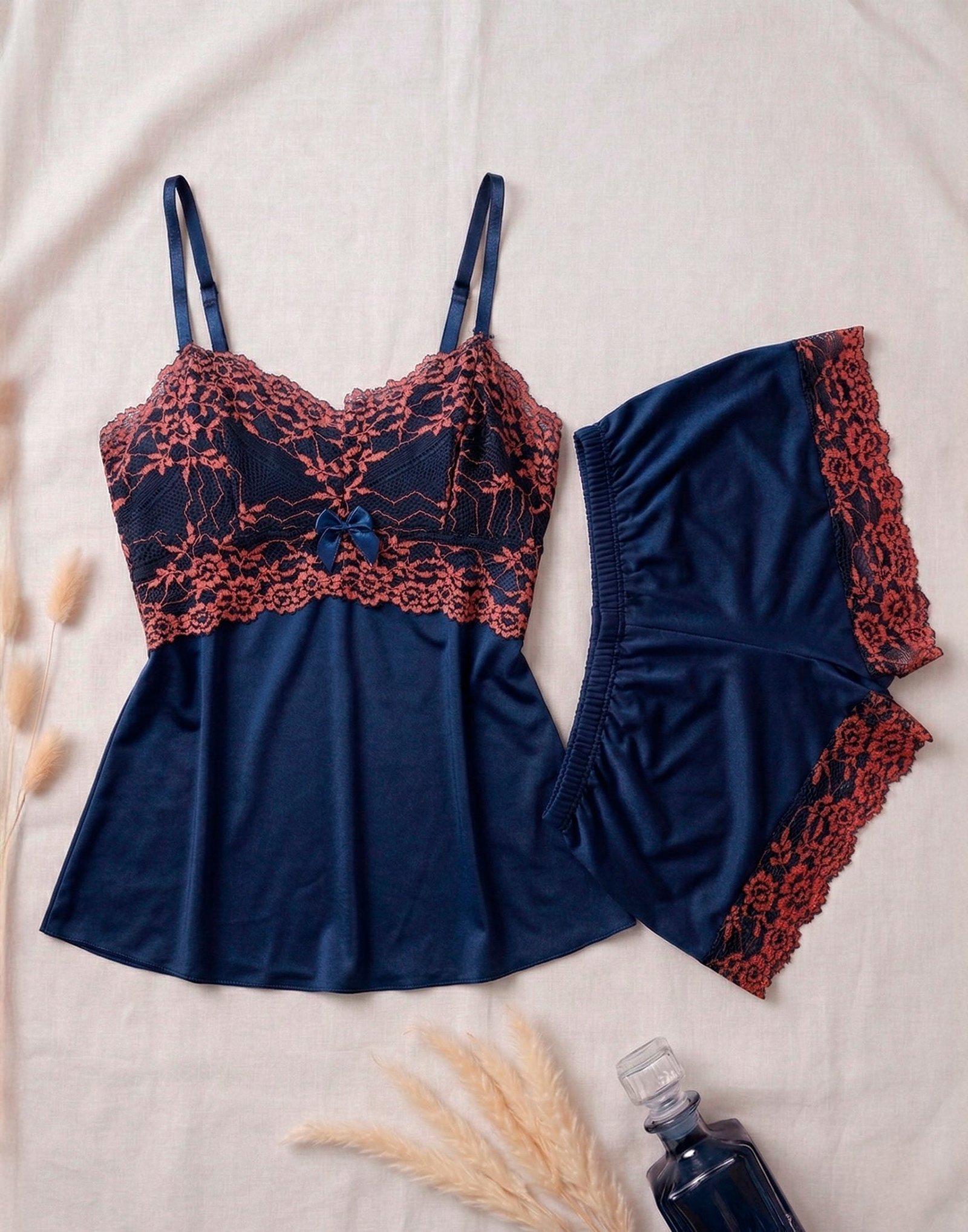 Baby Doll com Renda Bicolor – Doce Malícia - Imagem 23