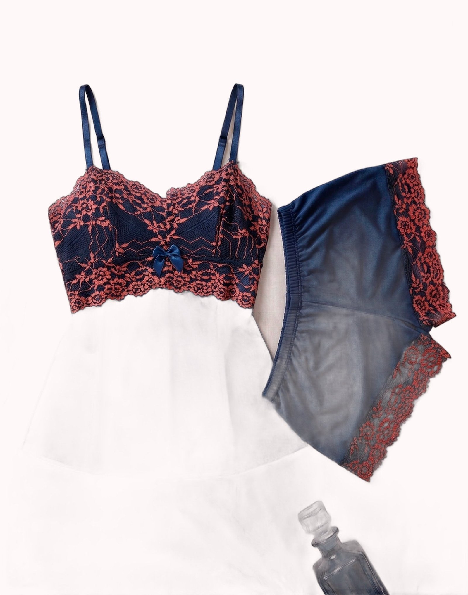 Baby Doll com Renda Bicolor – Doce Malícia - Imagem 11