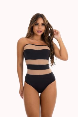 Body em microfibra e tule – Doce Malícia