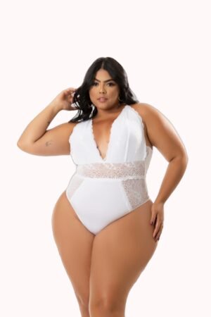 Body Feminino Plus Size Decotado – Doce Malícia