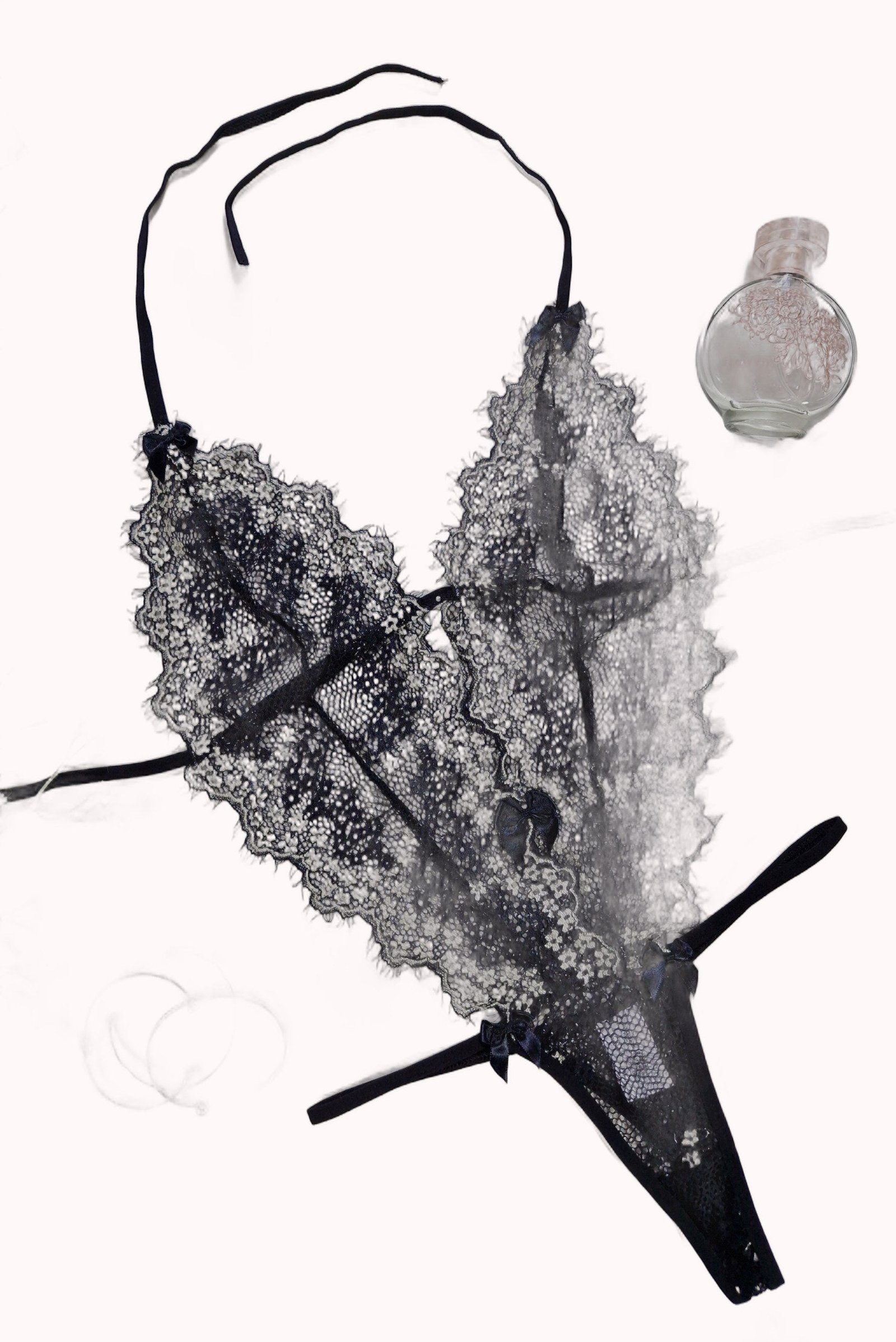 Body sexy em renda chantilly – Doce Malícia - Imagem 10