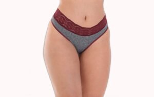 Calcinha mescla sensual com renda – Doce Malícia