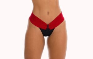 Calcinha Bicolor com Renda – Doce Malícia