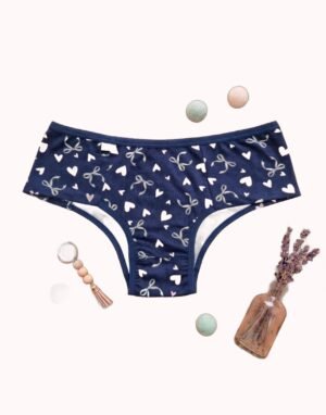 Calcinha Conforto em Suede Estampado – Doce Malícia