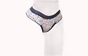 Calcinha Fio Estampada com Renda – Doce Malícia
