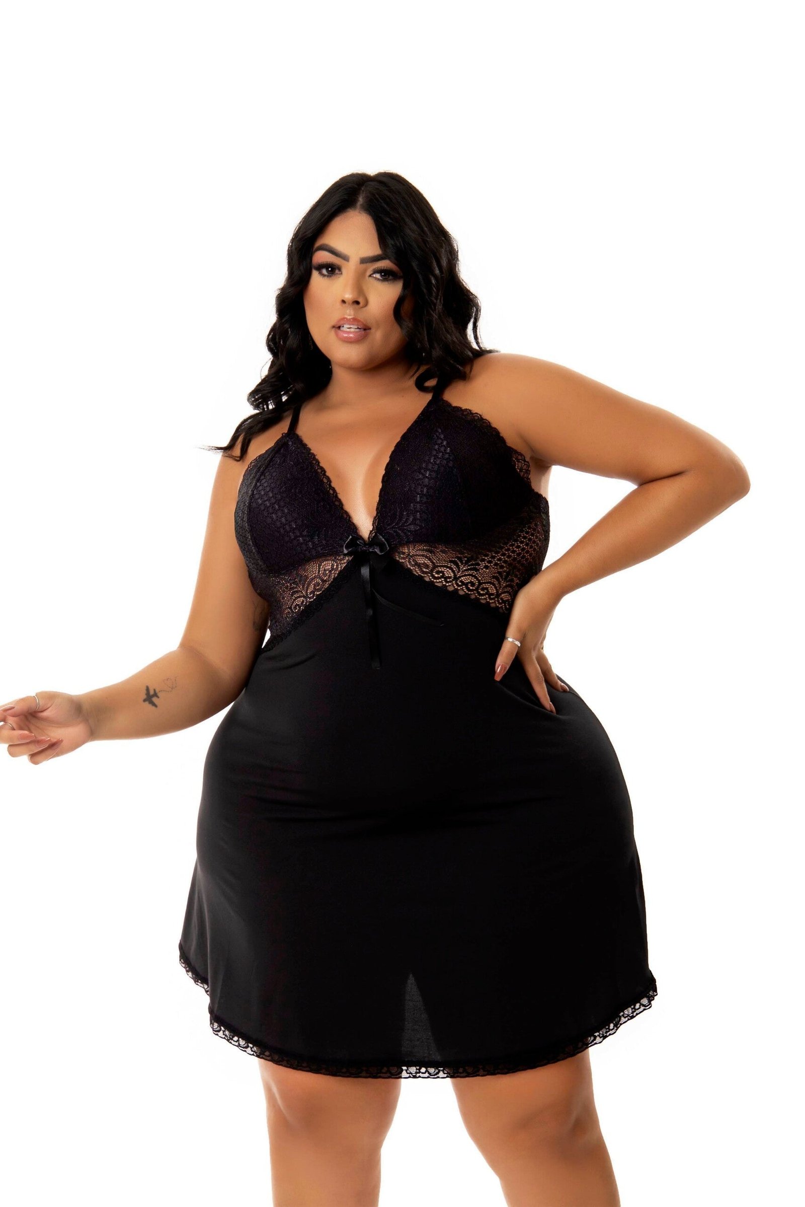 Camisola Plus Size Sexy – Doce Malícia - Imagem 15