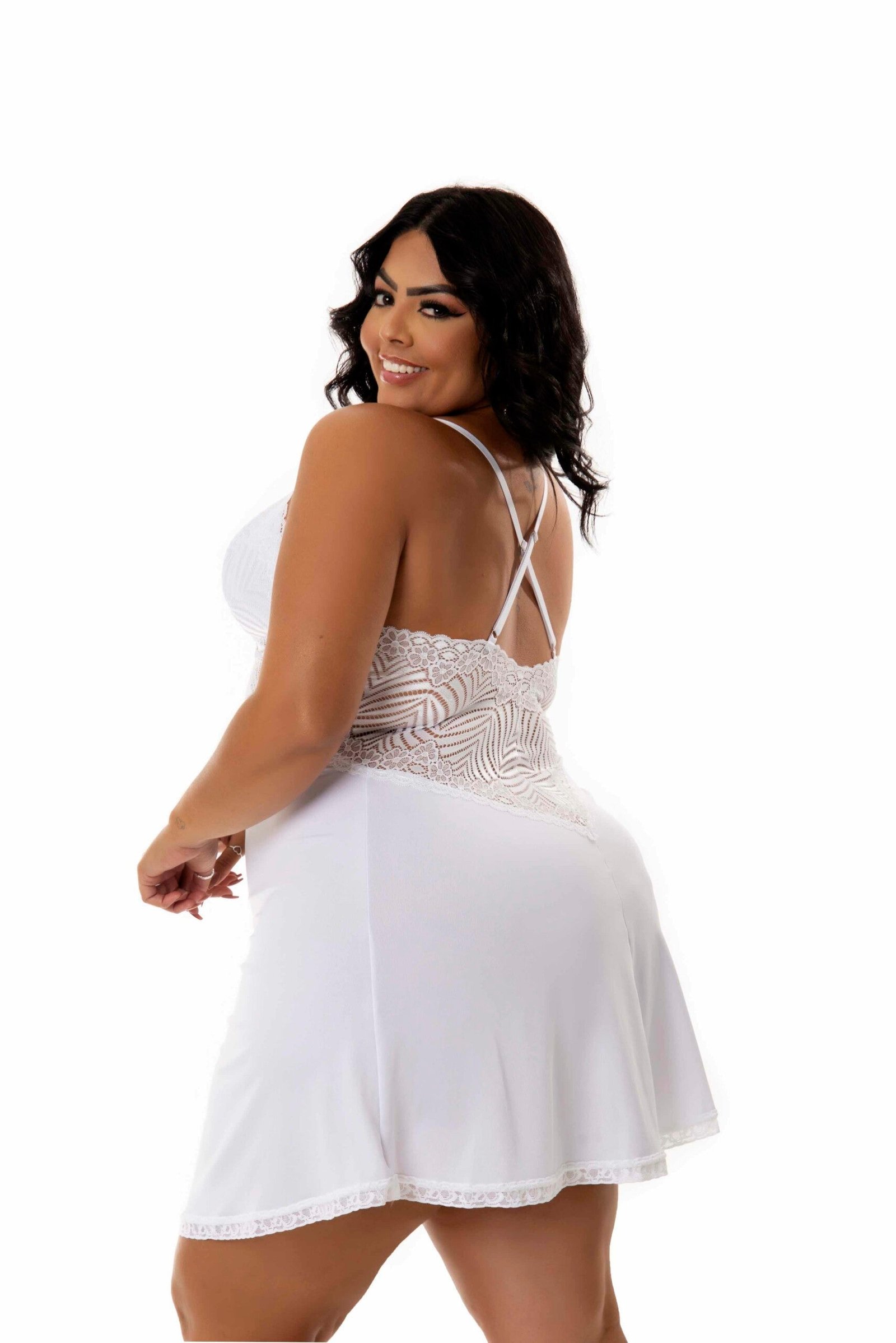 Camisola Plus Size Sexy – Doce Malícia - Imagem 14