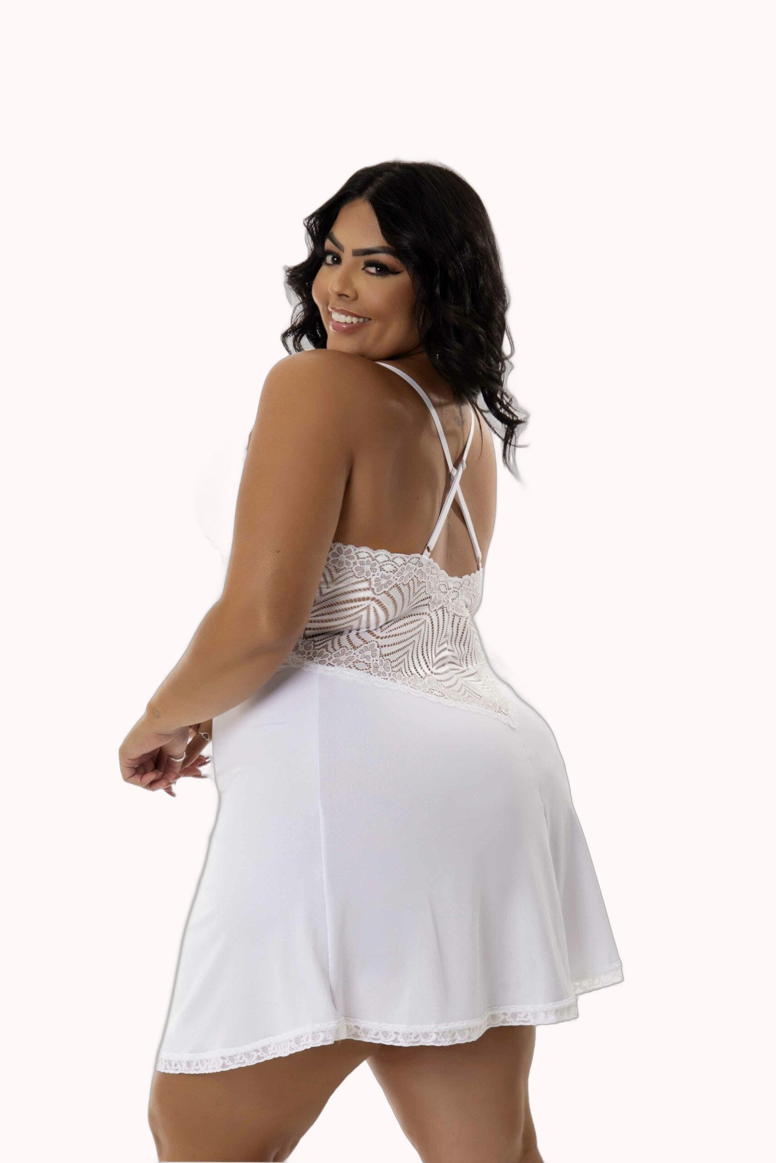 Camisola Plus Size Sexy – Doce Malícia - Imagem 6