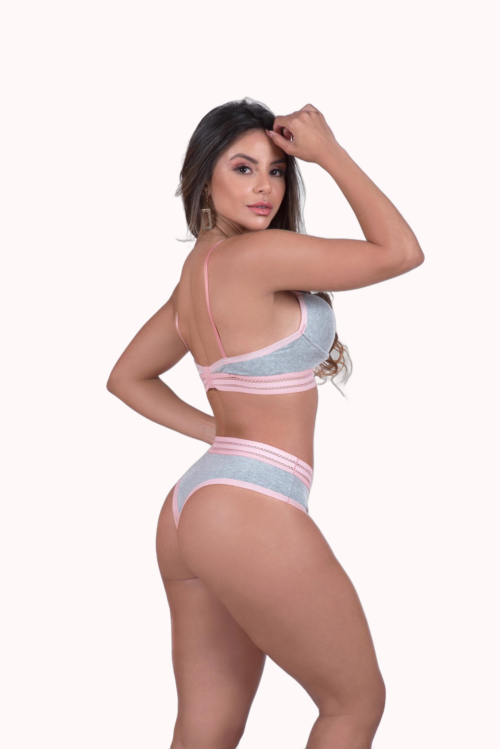 Conjunto conforto com elástico trabalhado – Doce Malícia - Imagem 3