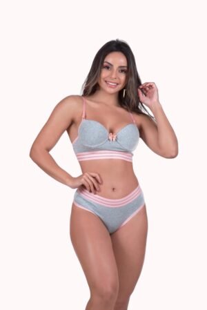 Conjunto conforto com elástico trabalhado – Doce Malícia