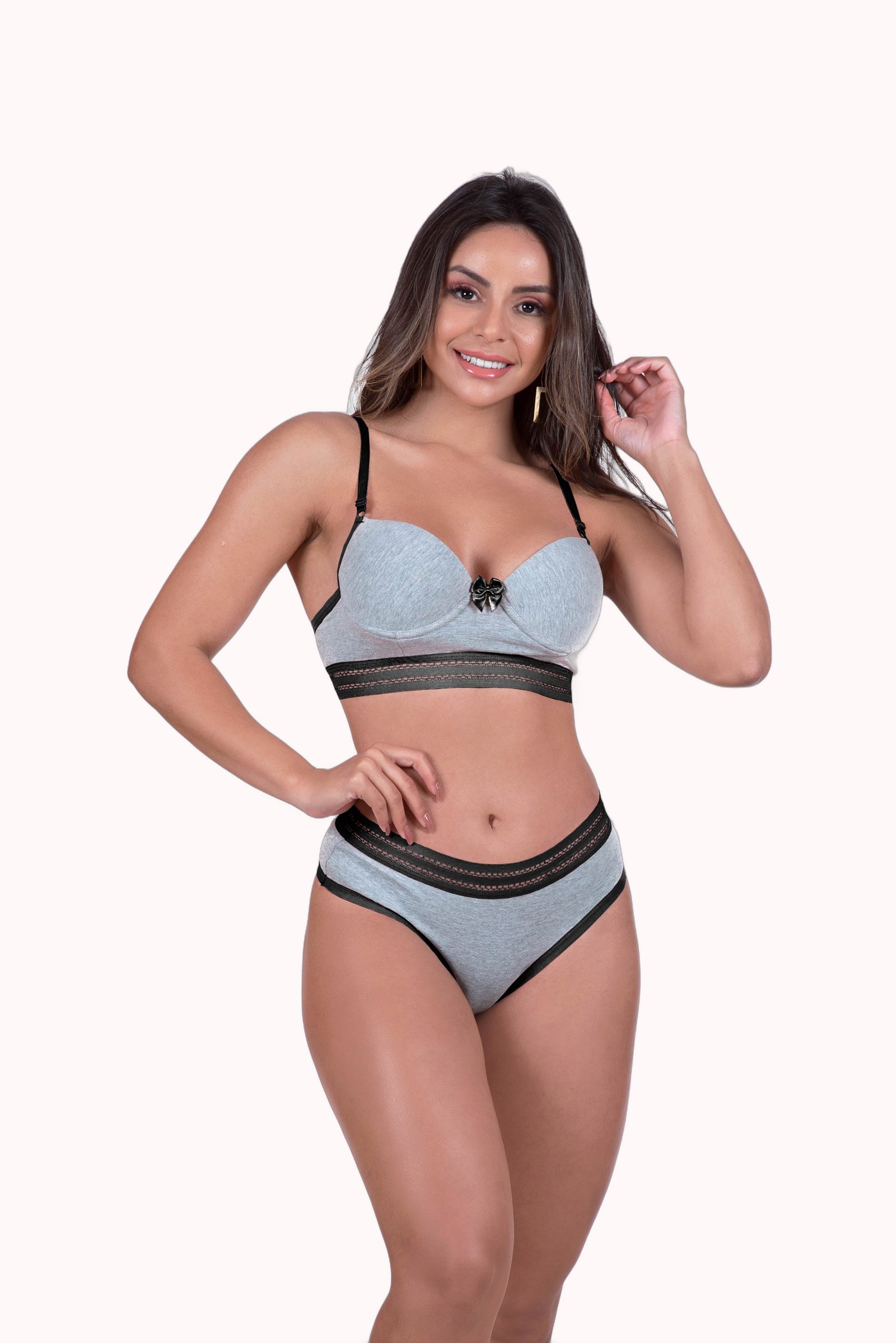 Conjunto conforto com elástico trabalhado – Doce Malícia - Imagem 6