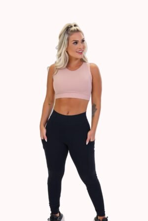 Conjunto Fitness legging comprida com top – Doce Malícia