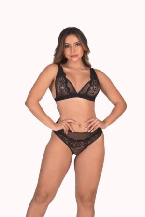 Conjunto sexy lingerie a mostra – Doce Malícia