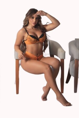 Conjunto Bicolor de Renda – Doce Malícia