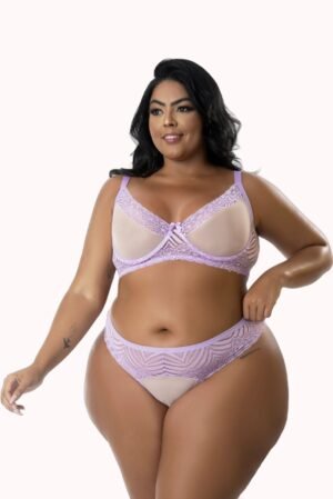 Conjunto Plus Size Feminino com Tule – Doce Malícia