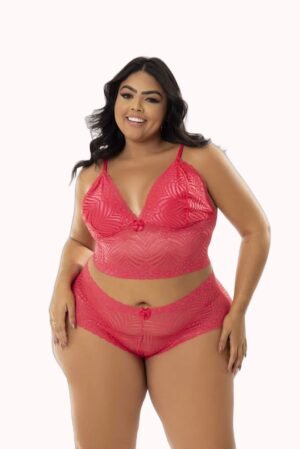 Conjunto sem Bojo Plus Size – Doce Malícia