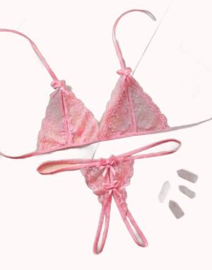 Conjunto Sexy com Abertura Íntima – Doce Malícia