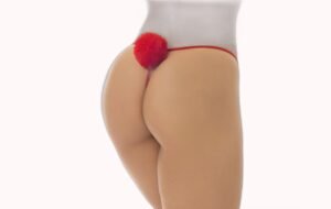 Fio Dental Sexy com Detalhe Pompom – Doce Malícia