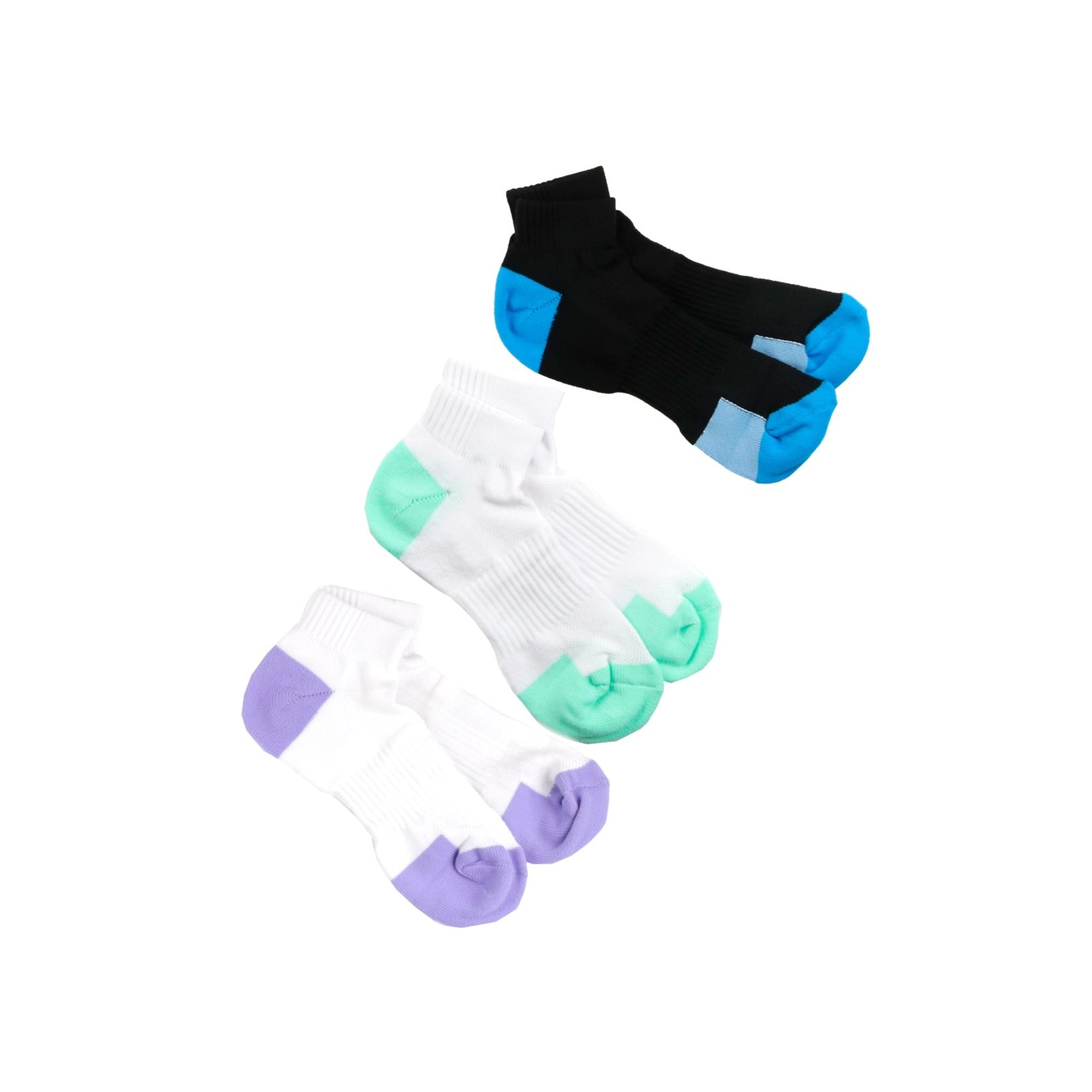 Kit 3 Meias Bicolor Feminina – Doce Malícia - Imagem 2