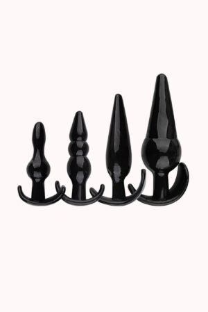 Kit com 4 Plug Anal – Doce Malícia