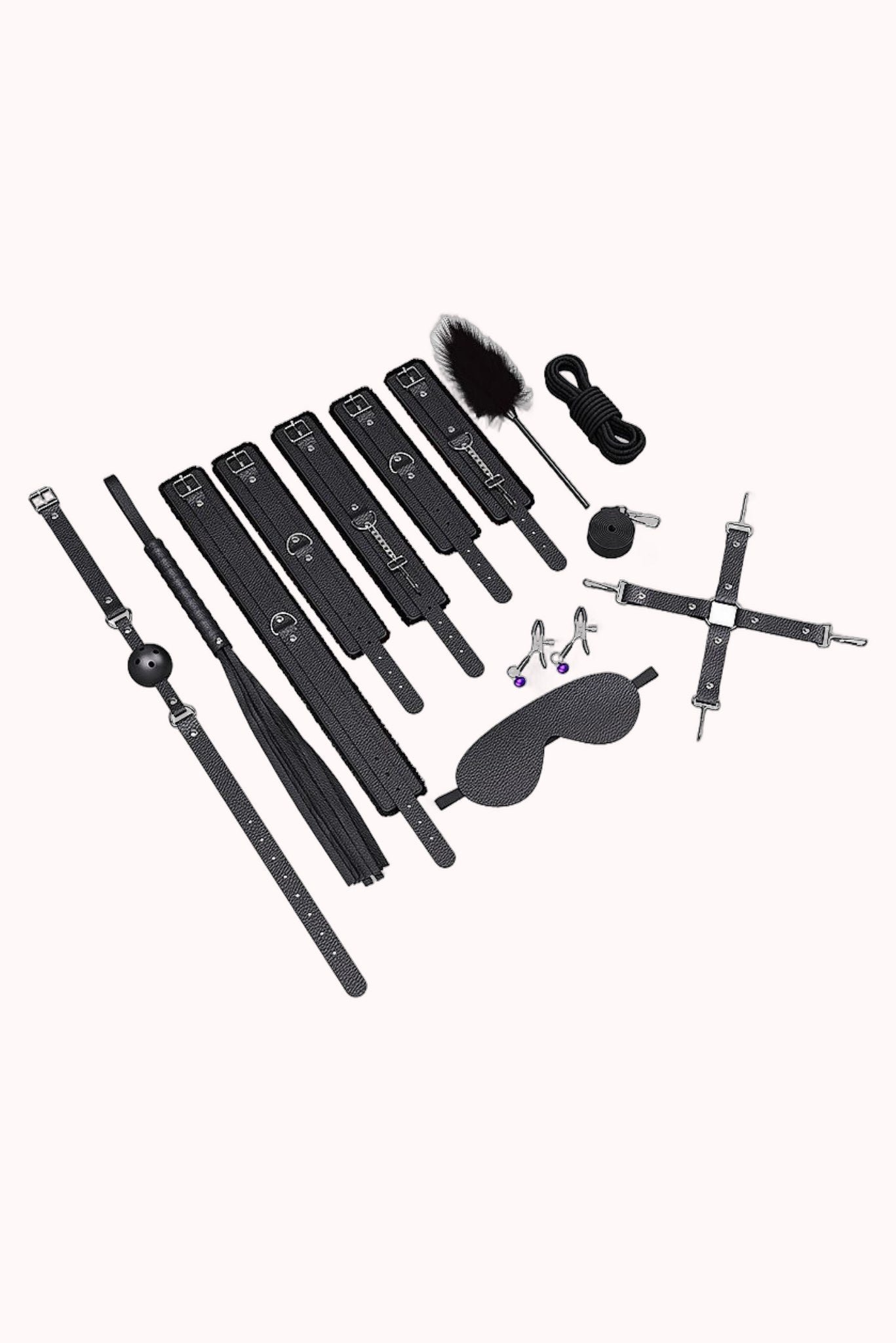 Kit de 10 Itens para Sado Erótico – Doce Malícia