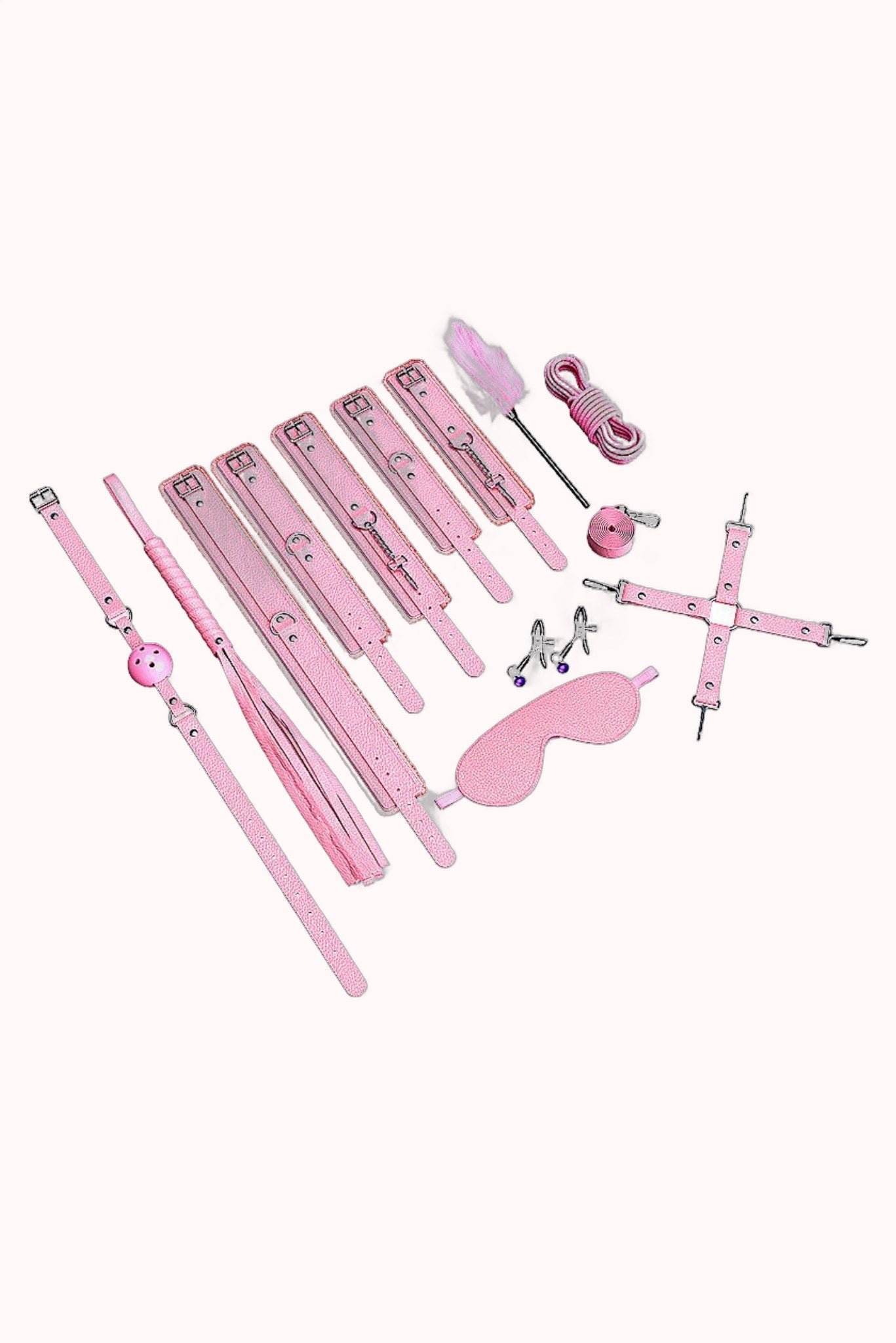 Kit de 10 Itens para Sado Erótico – Doce Malícia - Imagem 2