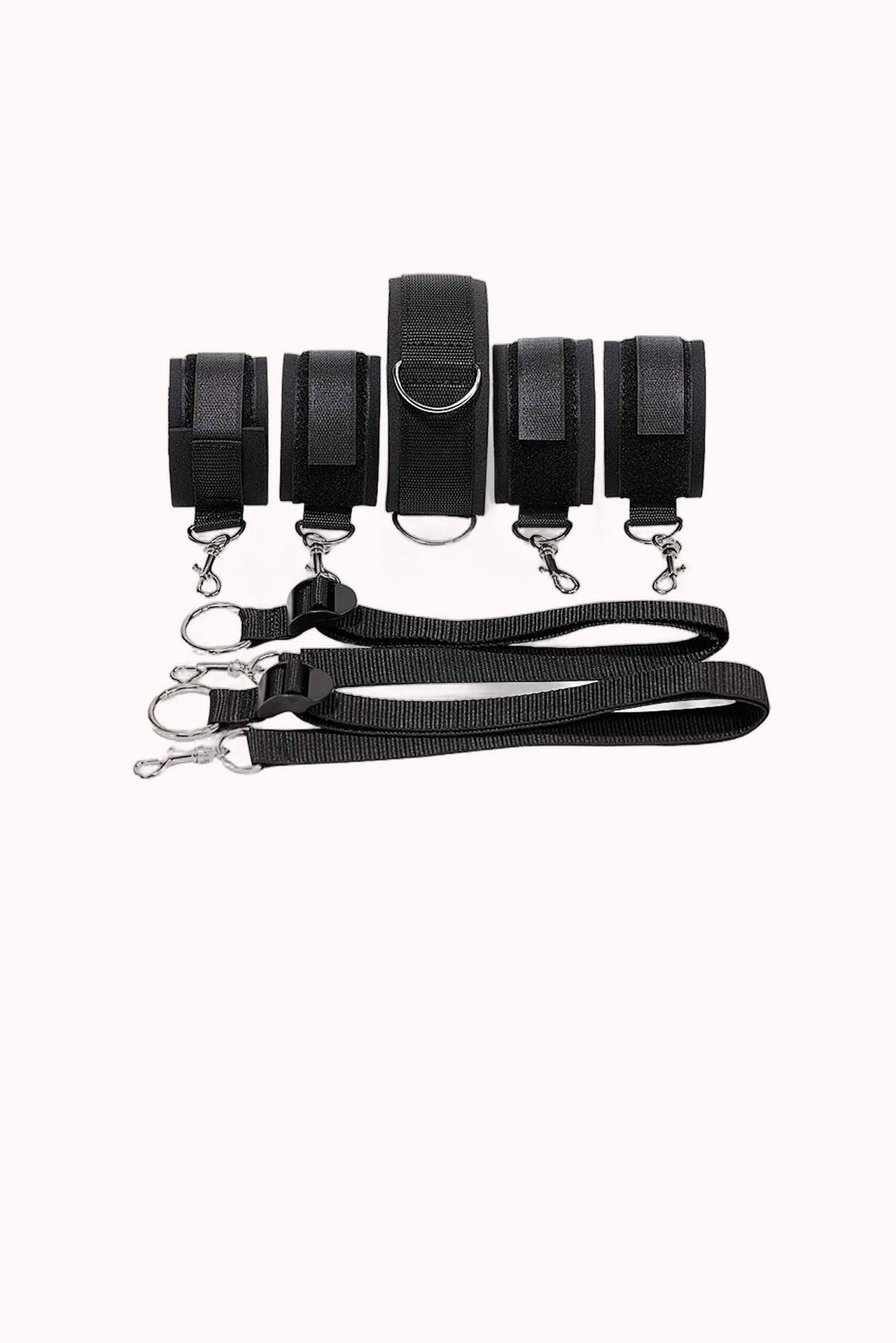 Kit Erótico Sub Bondage – Algema, Tornozeleira e Coleira – Doce Malícia - Imagem 2