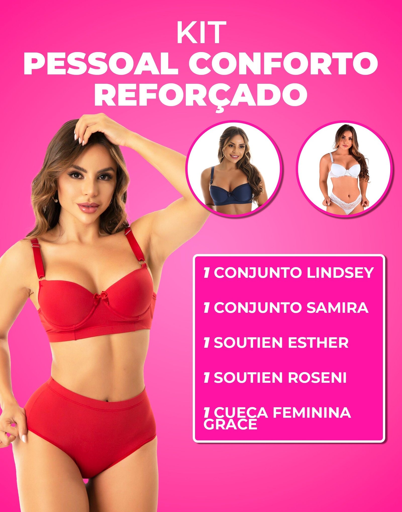 Kit Pessoal Conforto Reforçado – 5 Produtos – Doce Malícia - Imagem 7