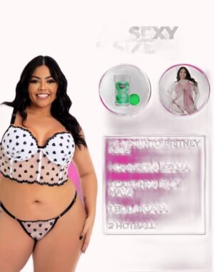 Kit Pessoal Sexy Plus Size â 6 Produtos â Doce MalĂcia