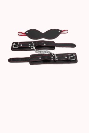 Kit Sado Erótico – Algema e Venda para Olhos – Doce Malícia