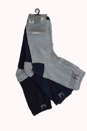 Kit com 3 Meias Cano Longo Masculina – Doce Malícia