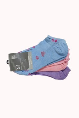 Kit com 3 Meias Feminina – Doce Malícia