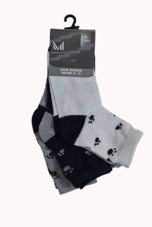 Kit com 3 Meias Juvenil – Doce Malícia