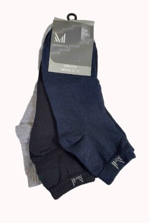 Kit com 3 Meias Cano Curto – Doce Malícia
