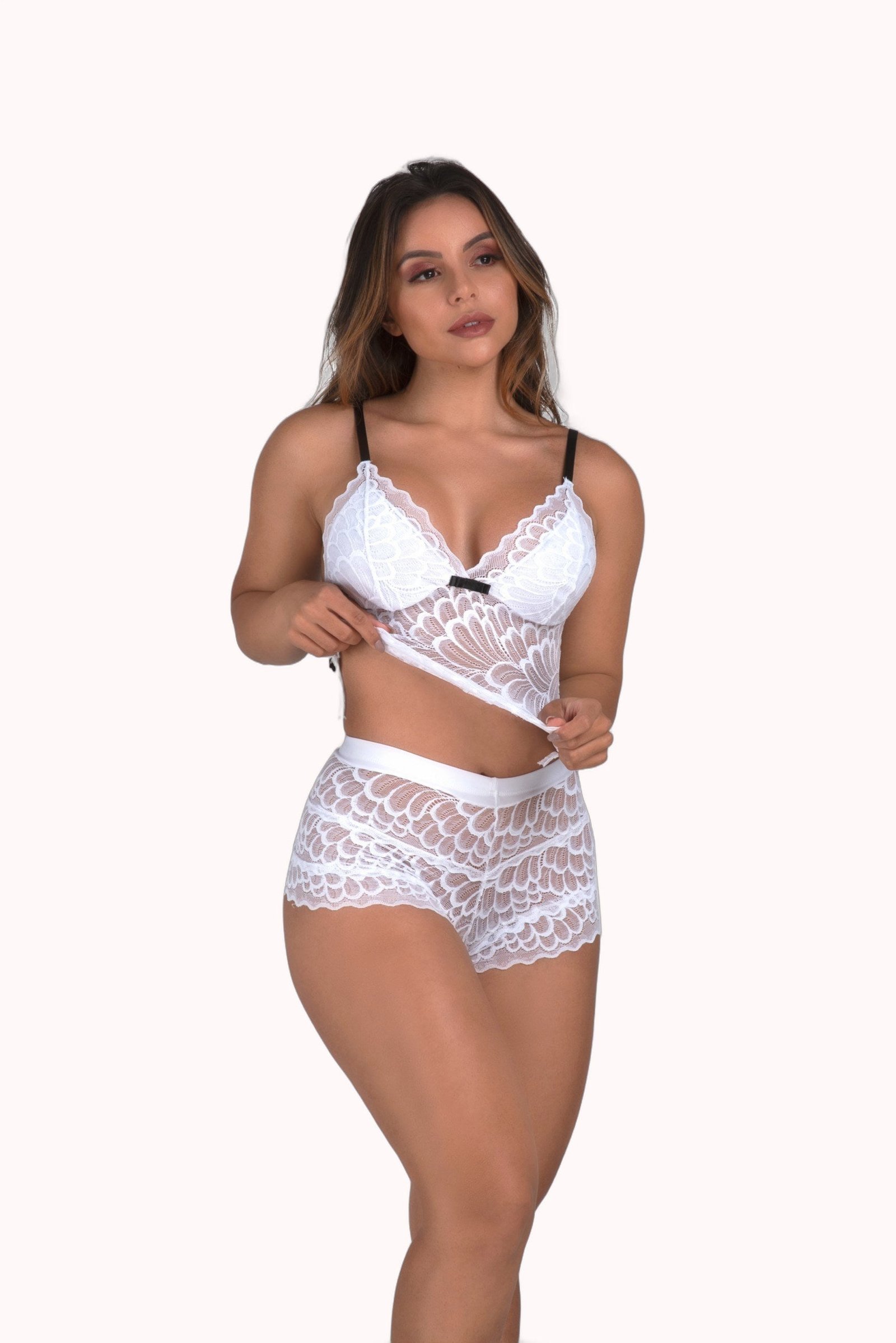 Short Doll sexy em renda – Doce Malícia - Imagem 7